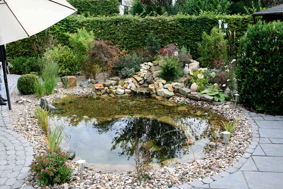 Gartenteicharbeiten